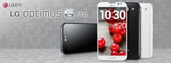 LG Optimus G Pro: 5,5″ 1080p, 1,7 GHz Snapdragon S4 Pro, 2 GB RAM-a