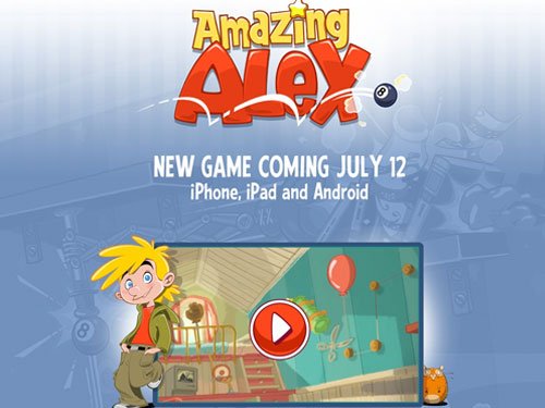 Sutra stiže nova igrica - Amazing Alex