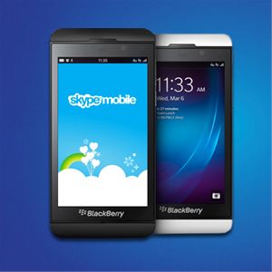 Skype s Androida za BlackBerry 10